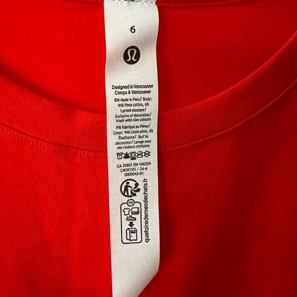 lululemon athletica Love Crewneck Tee - Picture 3 of 5